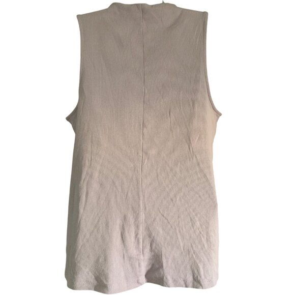 A New Day Womens Violet Mock Neck Ribbed Sleeveless Tank Top Size XL - Picture 6 of 11